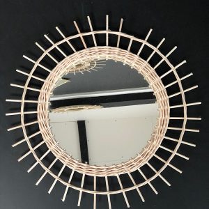 Miroir Rotin Soleil - 3 tailles