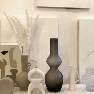 vase céramique blanc